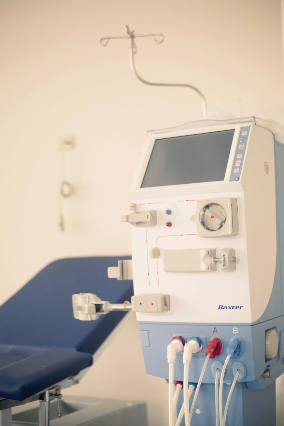 Patient accompagné pour une séance de soins réguliers